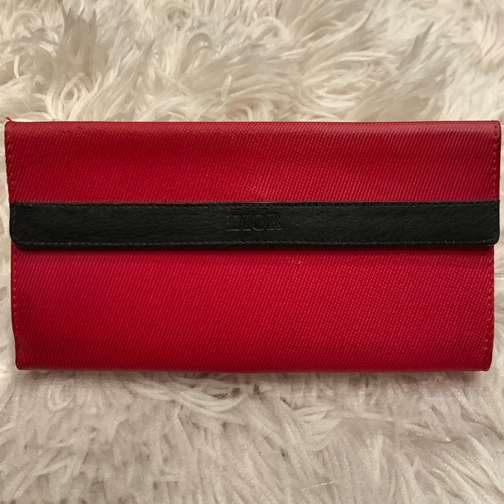 Vintage CHRISTIAN DIOR PIGSKIN LEATHER WALLET